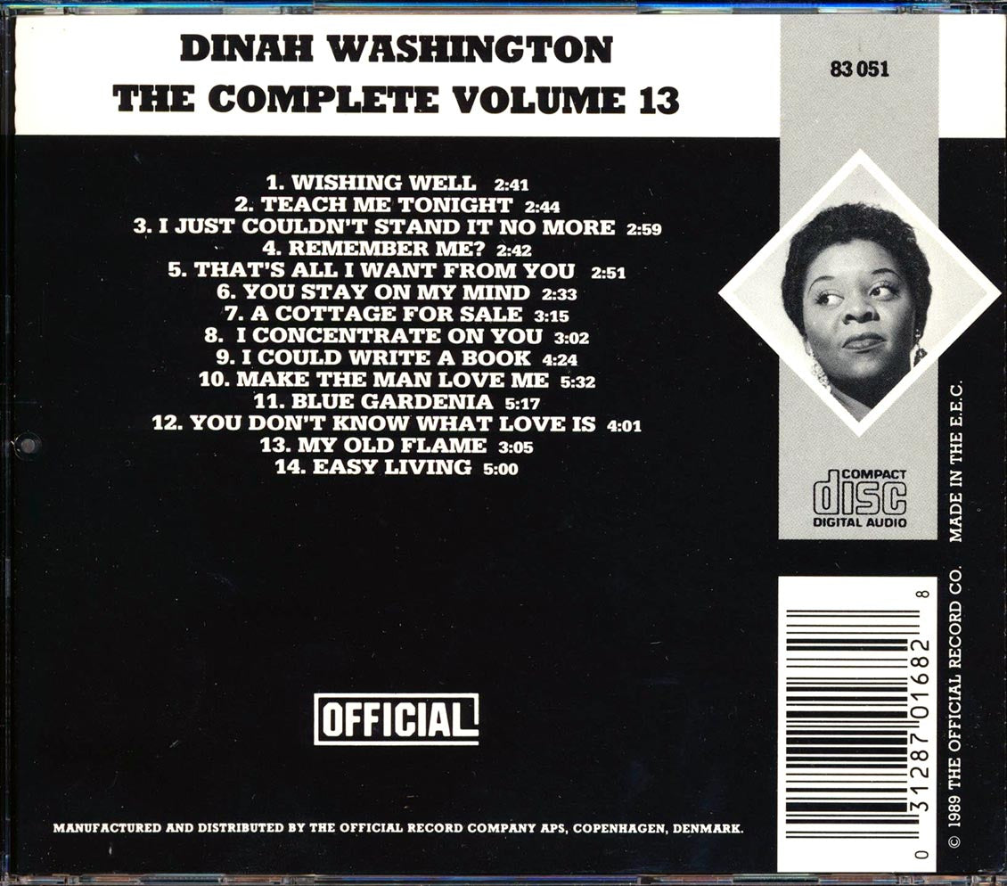 Dinah Washington - The Complete Dinah Washington Volume 13
