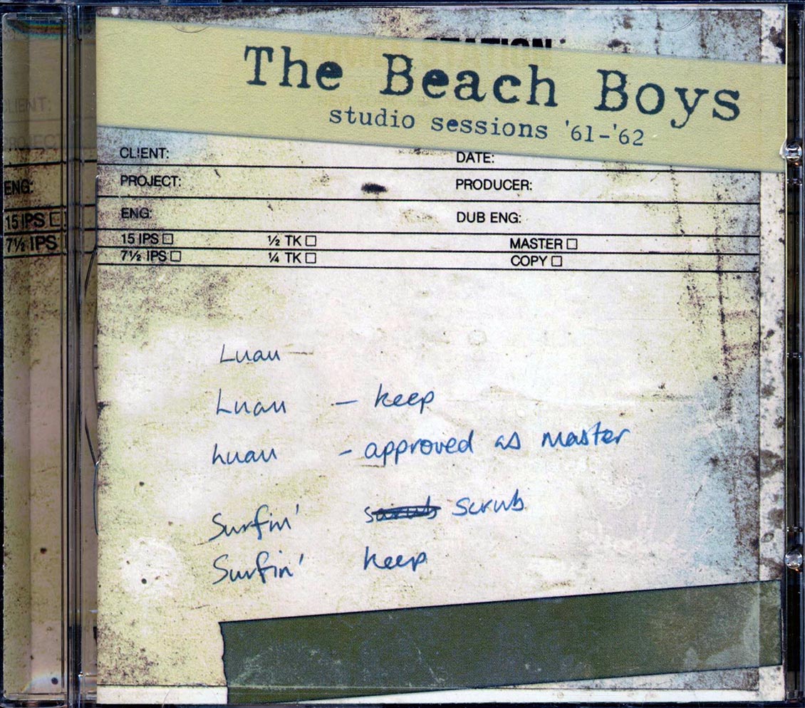 The Beach Boys - The Studio Sessions '61-'62 (21 tracks) (remastered)