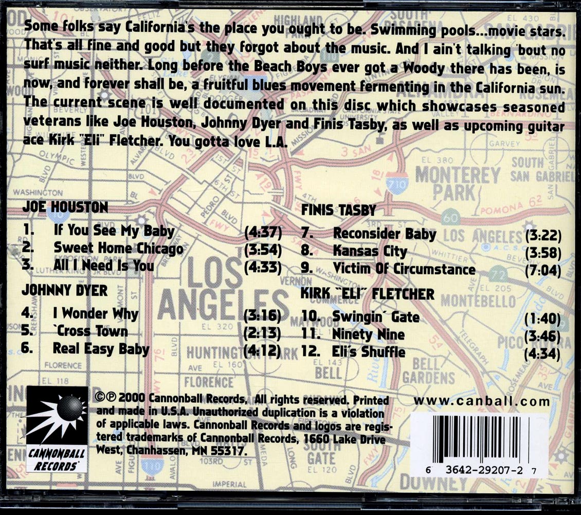 Joe Houston, Johnny Dyer, Finis Tasby, Kirk Eli Fletcher - Blues Across America: The Los Angeles Scene