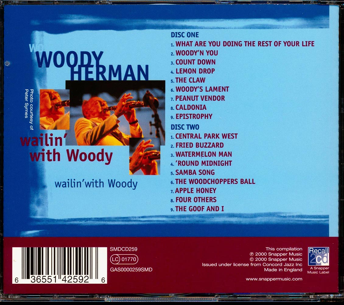 Woody Herman - Wailin' With Woody (2xCD)