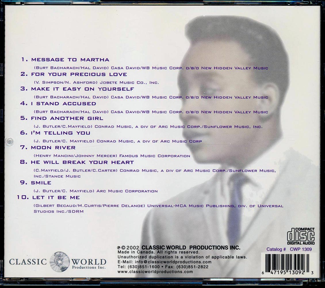Jerry Butler - Precious Love: Legends Of Soul