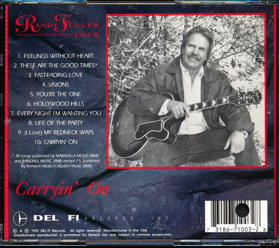 Randy Fuller Four - Carryin' On (marked/ltd stock)