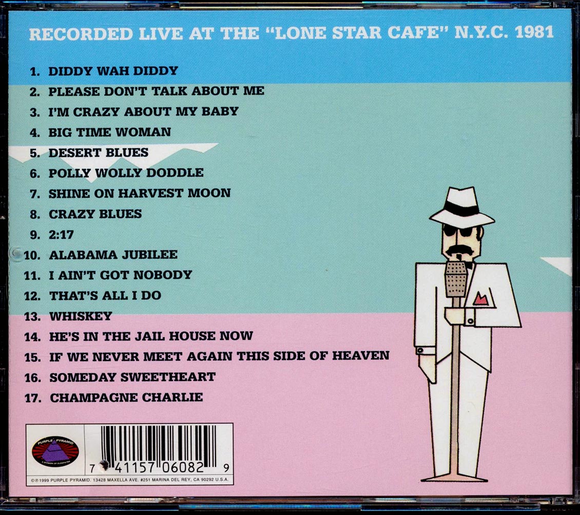 Leon Redbone - Live & Kickin': Live At The Lone Star Cafe, NYC (marked/ltd stock)