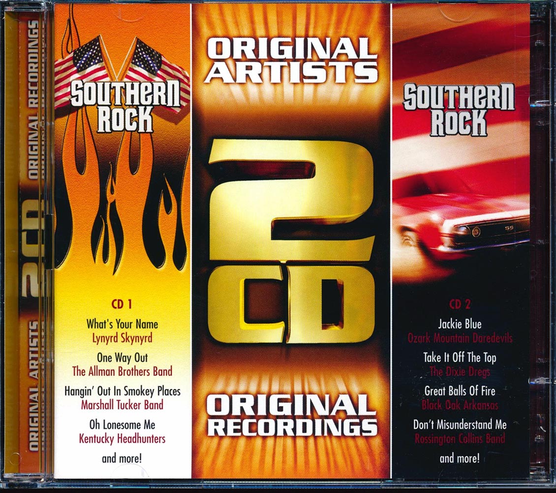 Lynyrd Skynyrd, The Allman Brothers, Joe Ely, The Dixie Dregs, Sea Level, Etc. - Southern Rock (20 tracks) (2xCD)