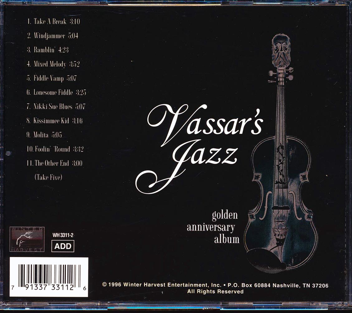 Vassar Clements - Vassar's Jazz: Golden Anniversary Album