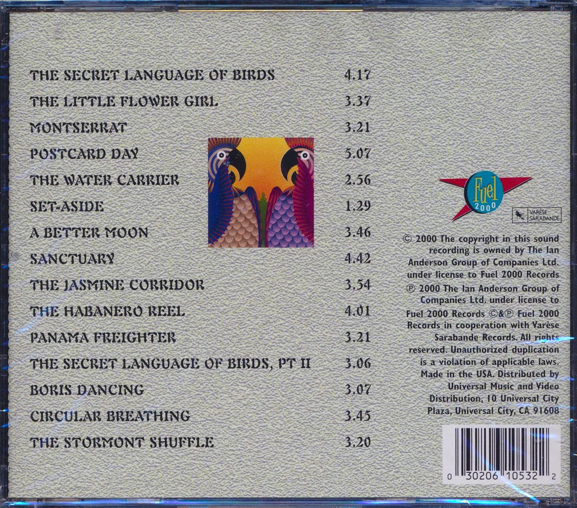 Ian Anderson (Jethro Tull) - The Secret Language Of Birds