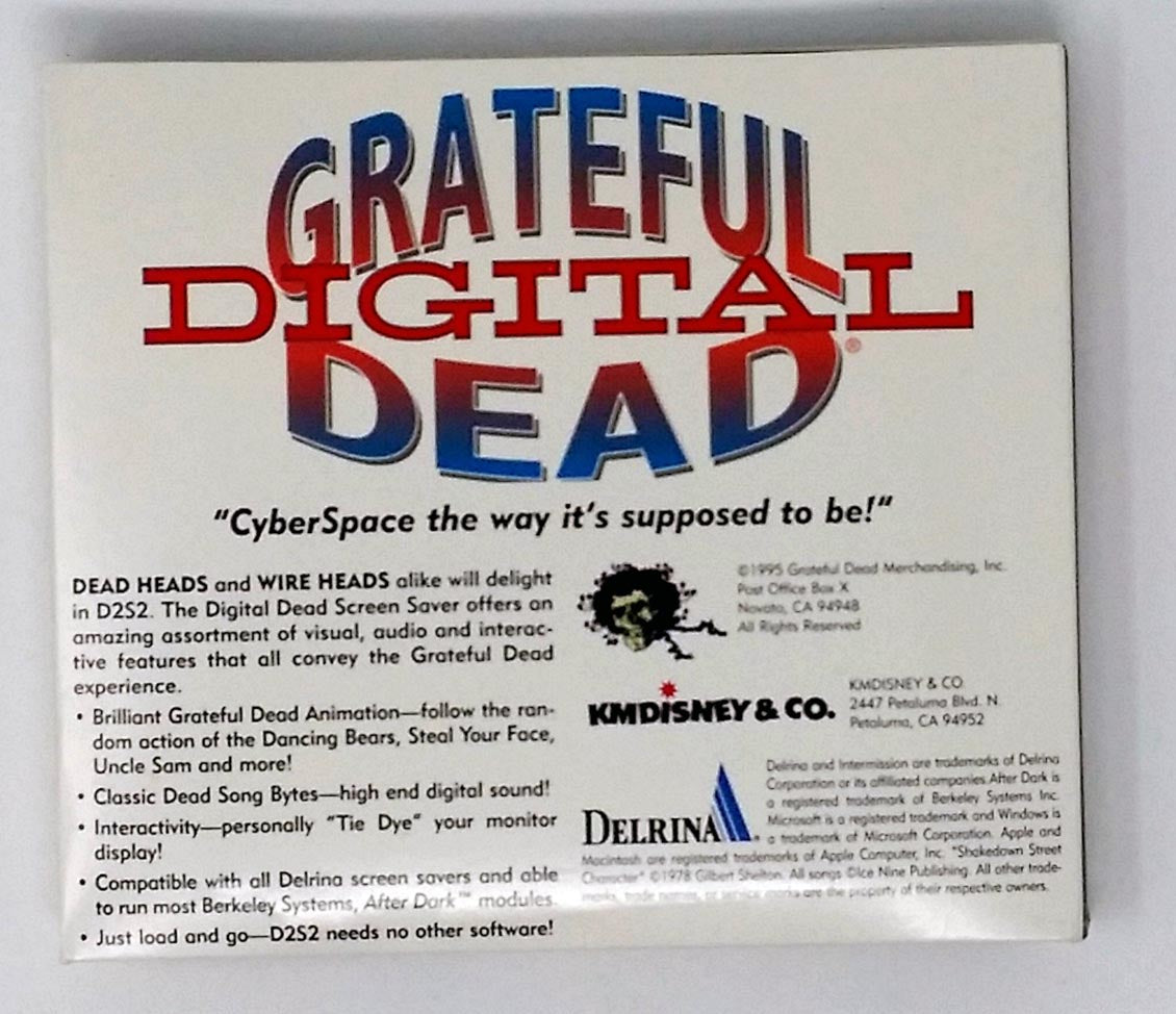 Grateful Dead - Digital Dead: Grateful Deal Screensaver (4 X 3.5 Inch Floppy Disks)