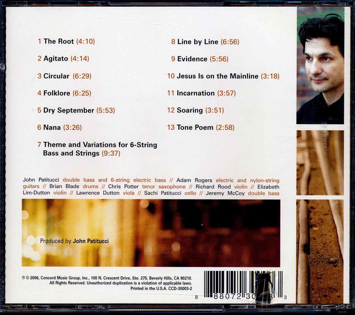 John Patitucci - Line By Line (marked/ltd stock)