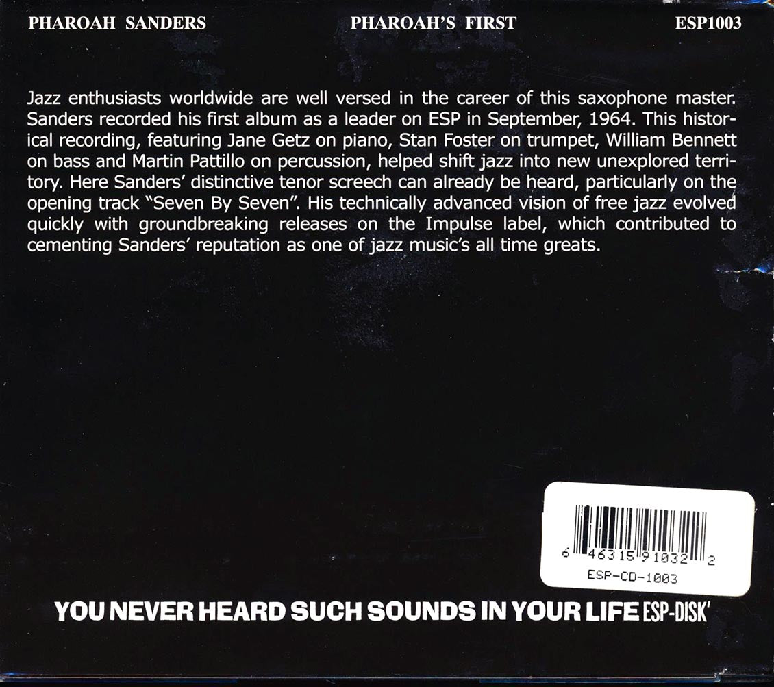 Pharoah Sanders - Pharoah's First