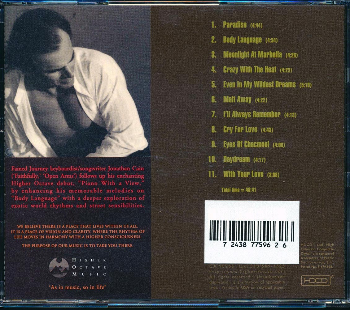 Jonathan Cain - Body Language