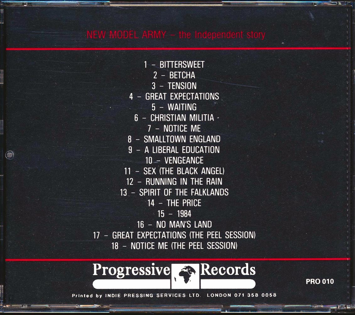 New Model Army - Vengeance: The Independent Story (incl. large booklet)