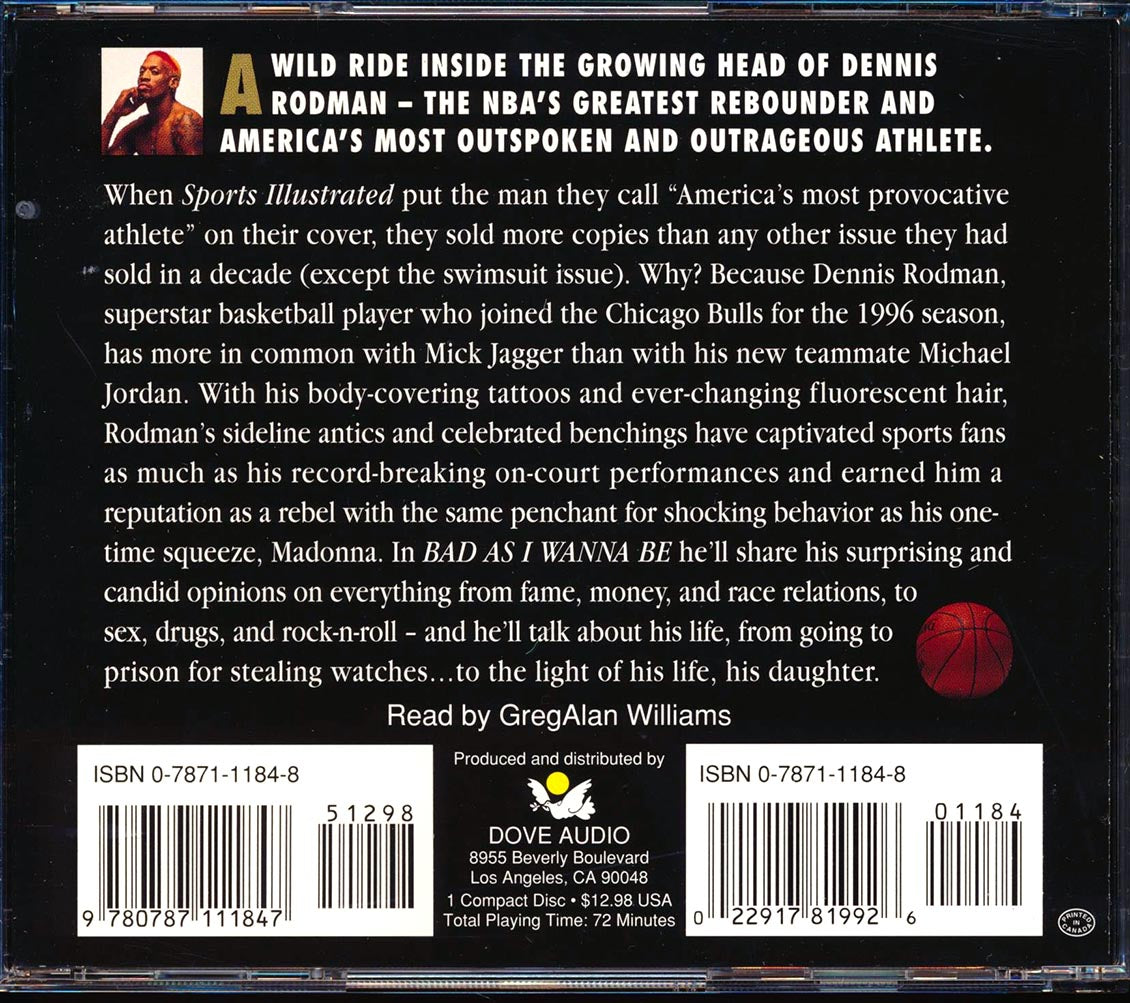 Dennis Rodman - Bas As I Wanna Be