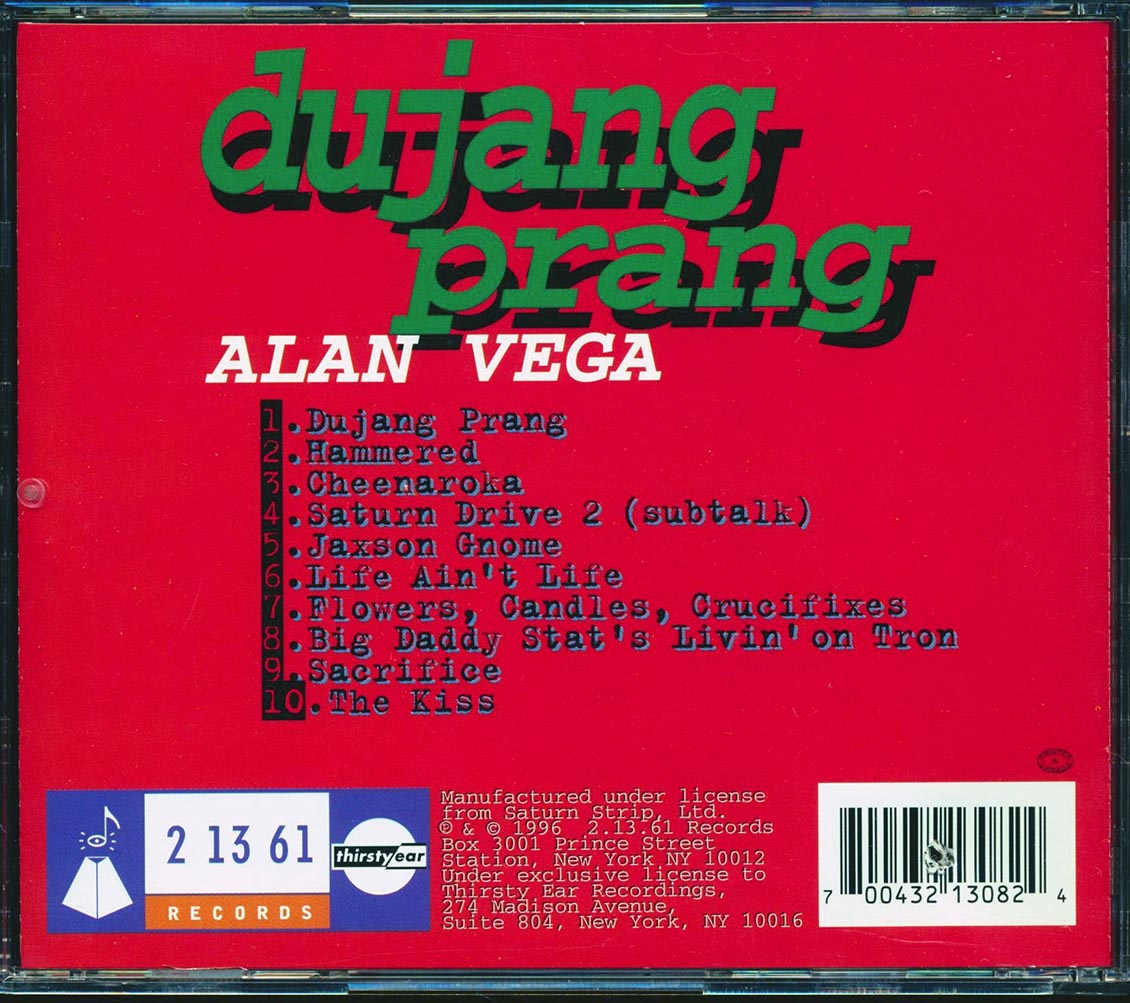 Alan Vega - Dujang Prang (marked/ltd stock)