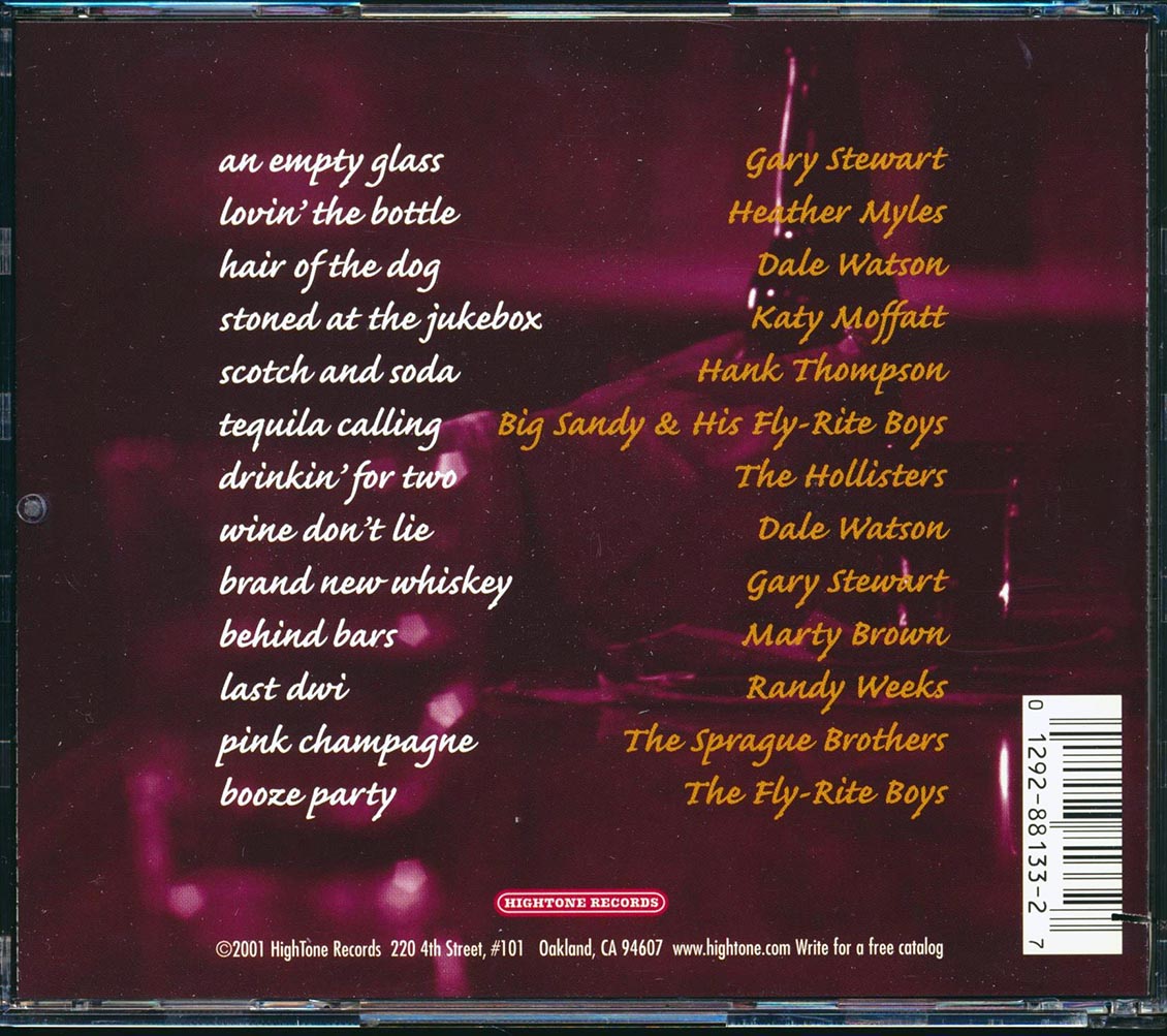 Hank Thompson, Gary Stewart, Marty Brown, The Fly-Rite Boys, Etc. - A Collection Of Drinkin' Song: An Empty Glass