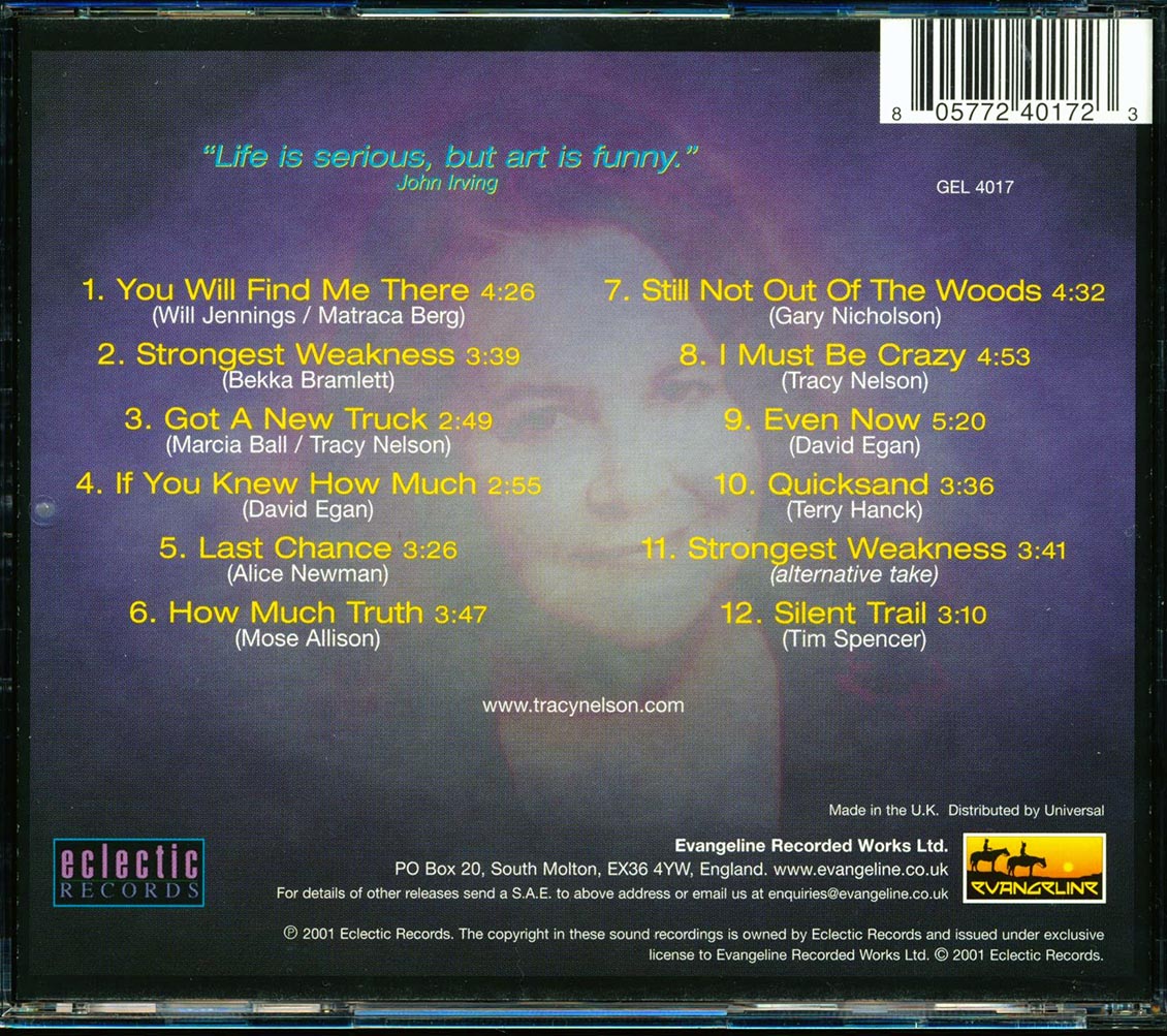 Tracy Nelson - Ebony & Ivory