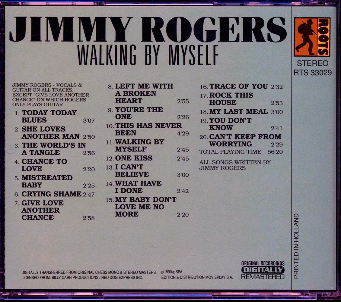 Jimmy Rogers - Walking By Myself (remastered)