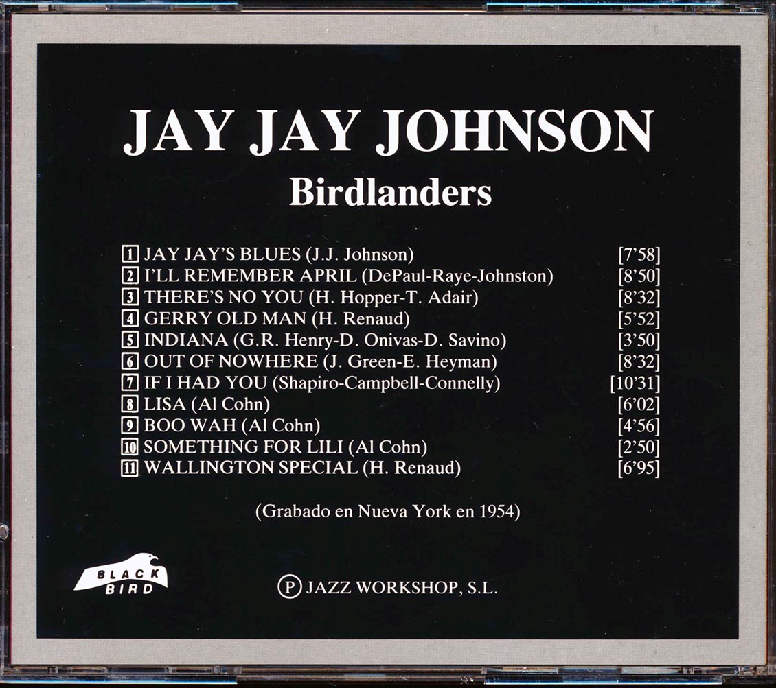 Jay Jay Johnson - Birdlanders