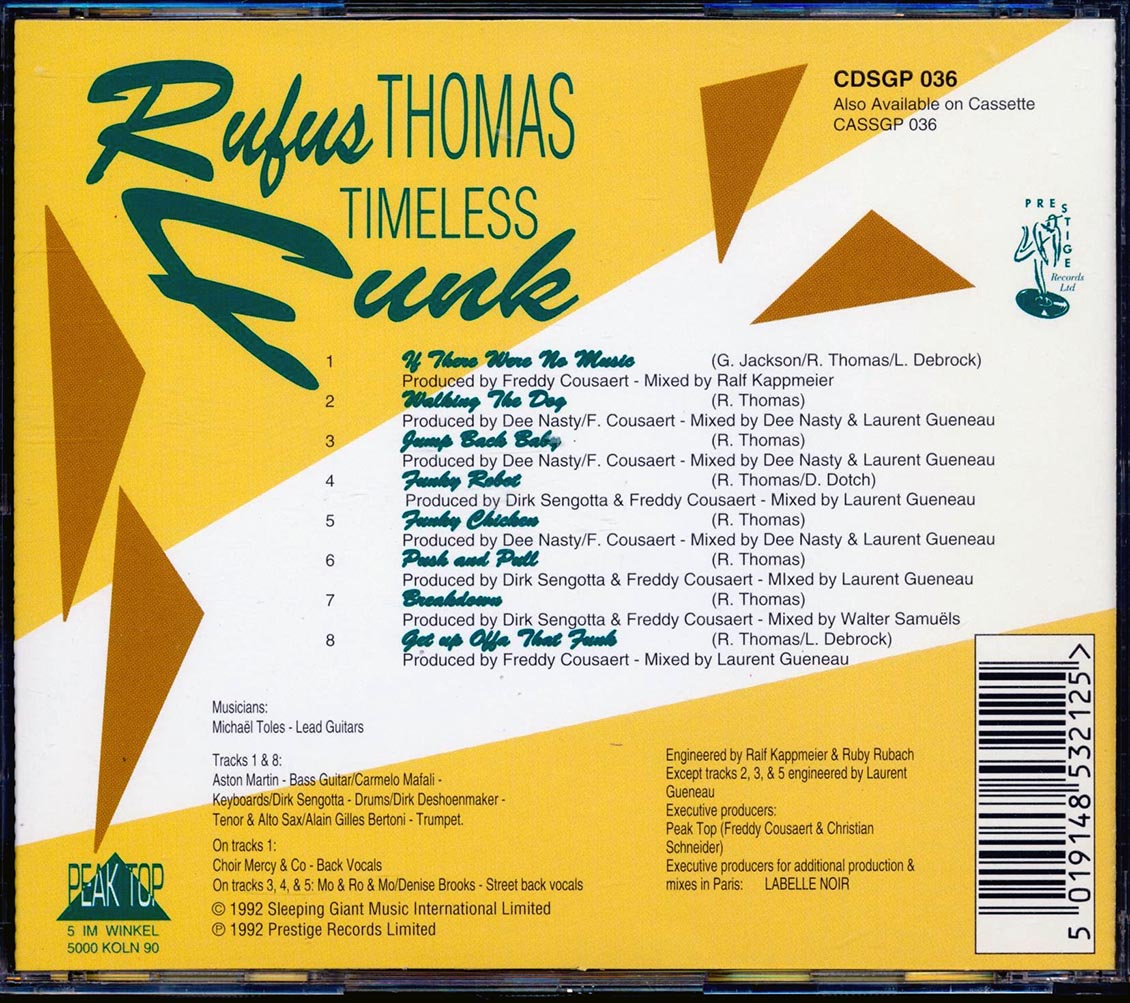 Rufus Thomas - Timeless Funk