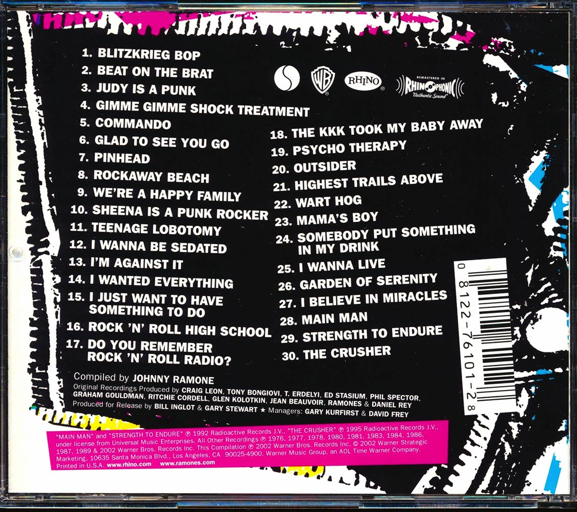 The Ramones - Loud, Fast: Their Toughest Hits (incl. large booklet)