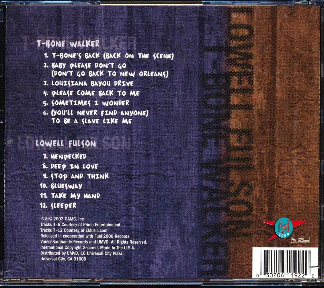 T-Bone Walker, Lowell Fulson - Blue On Blues (marked/ltd stock)