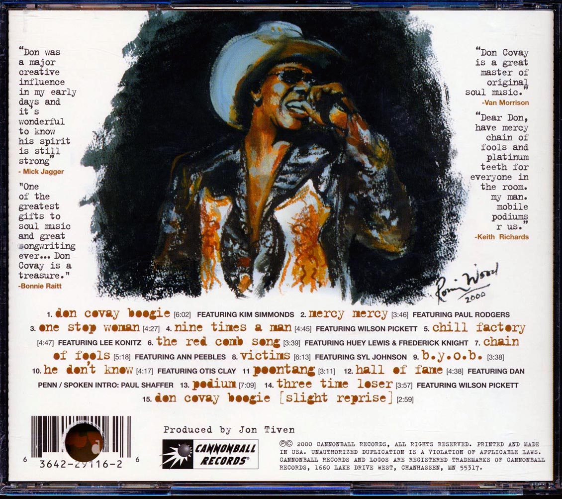 Don Covay & Friends - Adlib (marked/ltd stock)