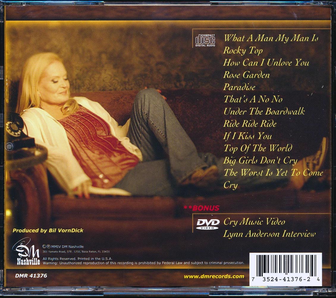 Lynn Anderson - The Bluegrass Sessions (incl. DVD)
