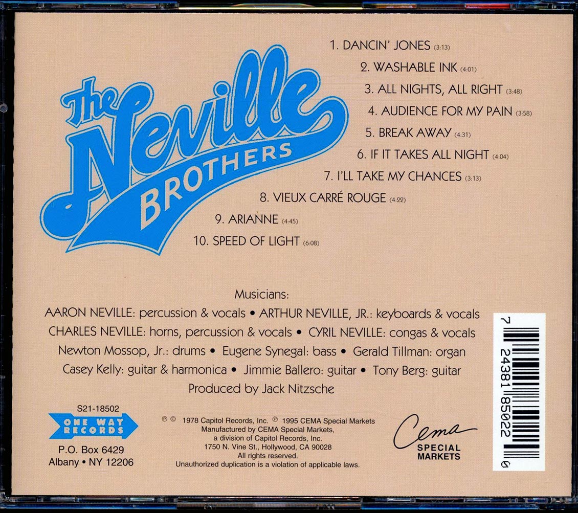 The Neville Brothers - The Neville Brothers