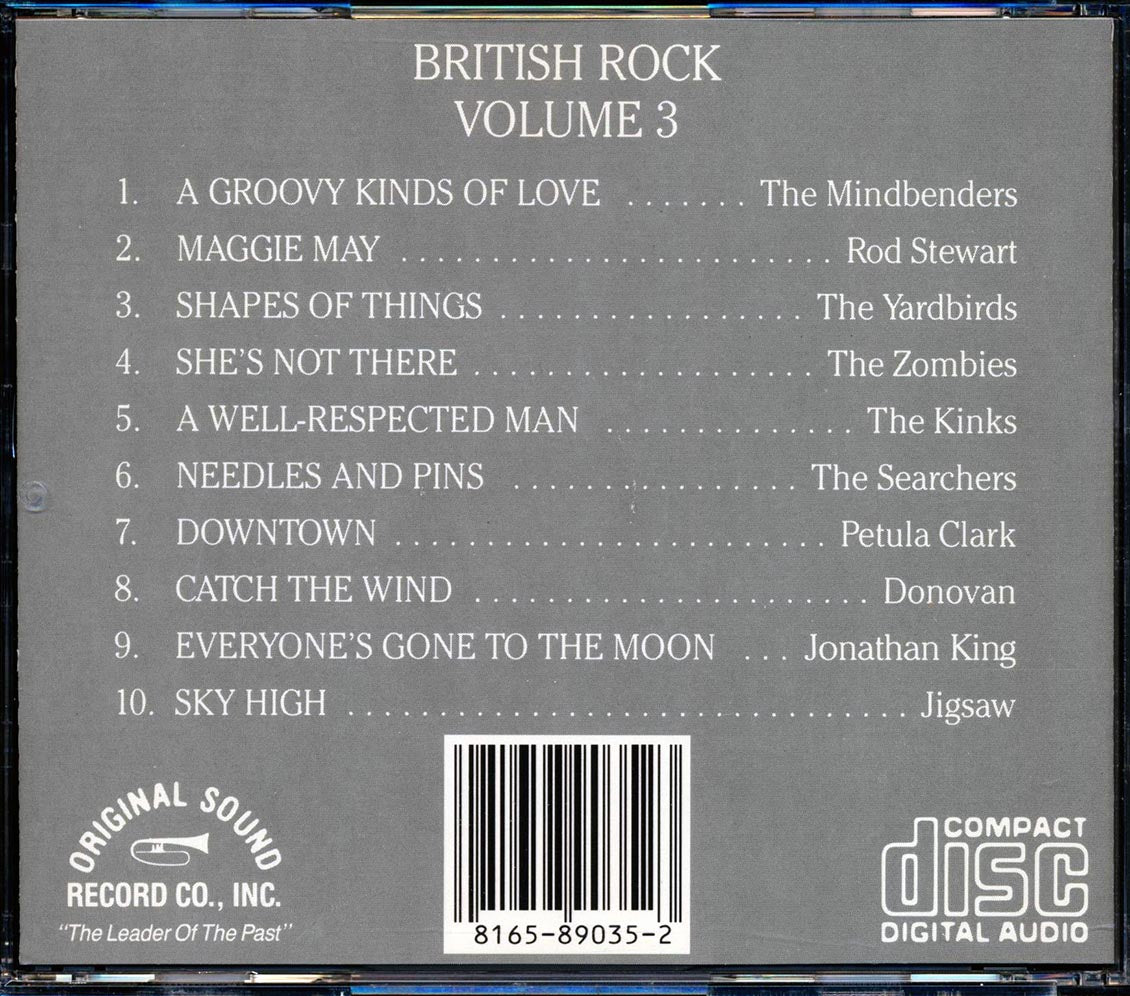 Rod Stewart, The Kinks, The Yardbirds, The Zombies, Donovan, Etc. - British Rock Volume 3