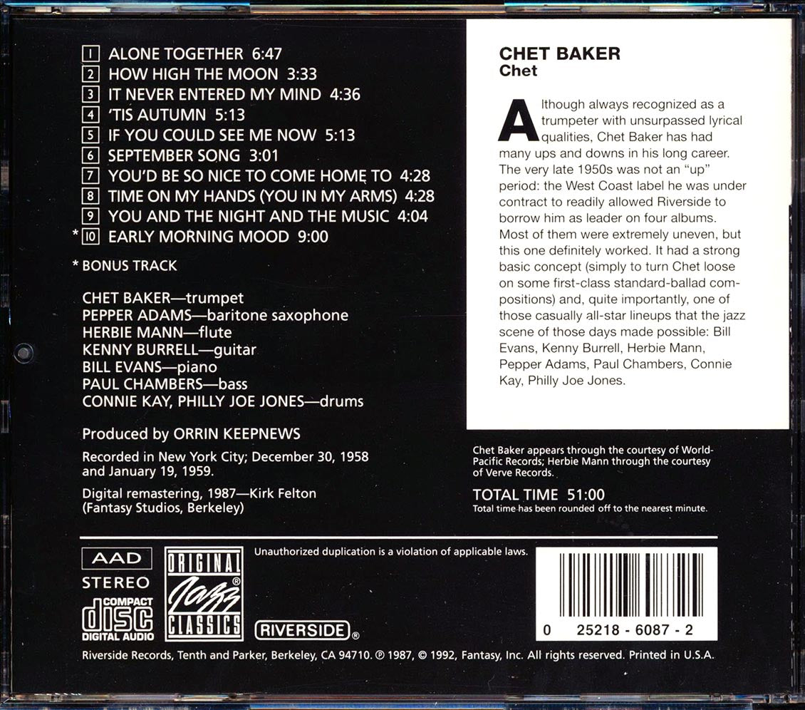 Chet Baker - Chet