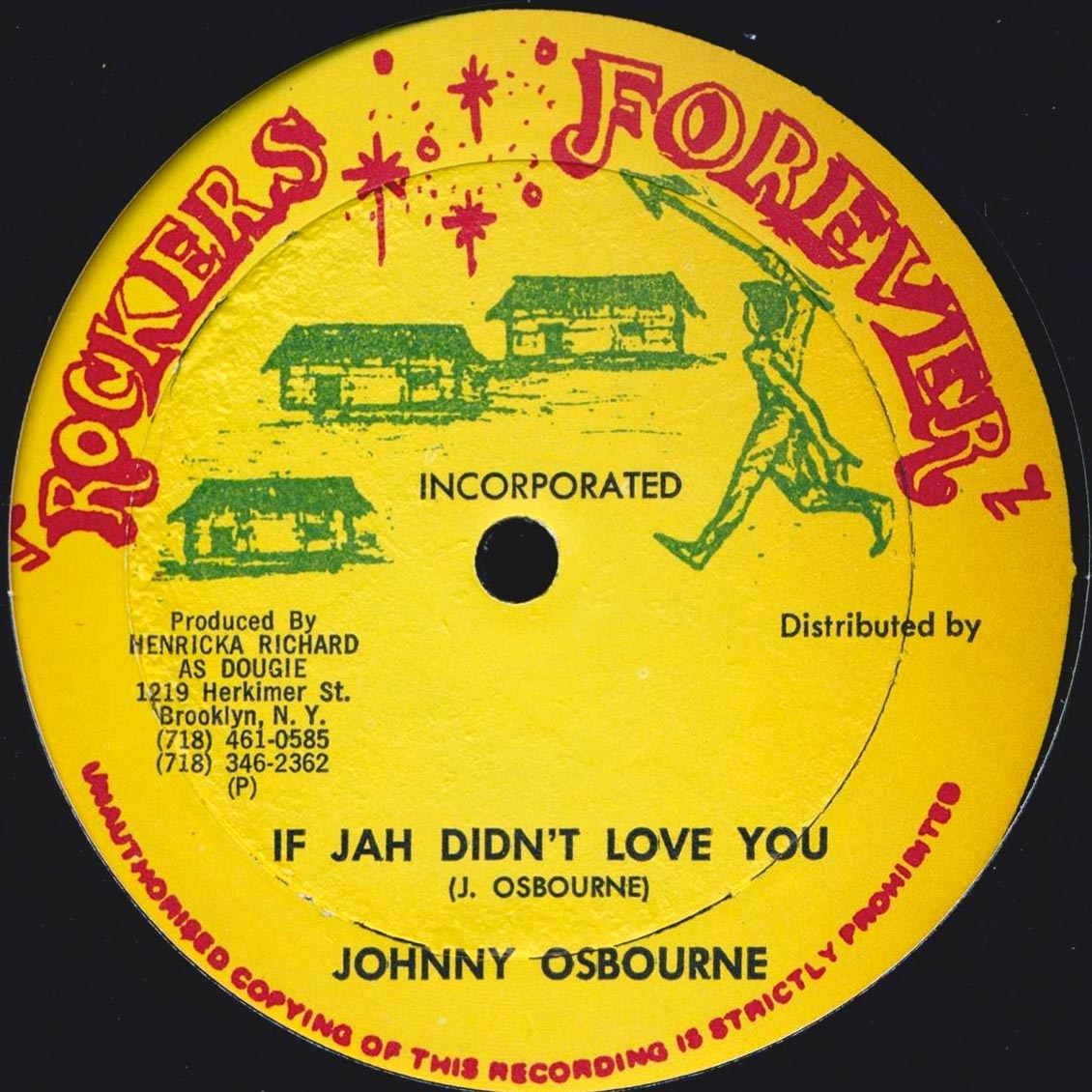 Johnny Osbourne - If Jah Didn't Love You  /  Version (orig. press)
