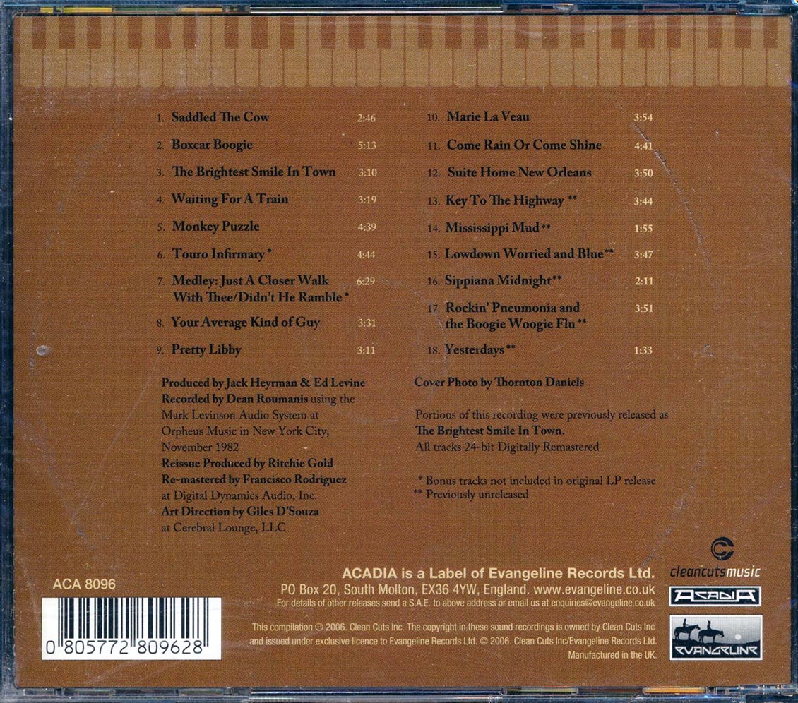 Dr. John - Dr. John Plays Mac Rebennack: The Legendary Sessions Volume 2