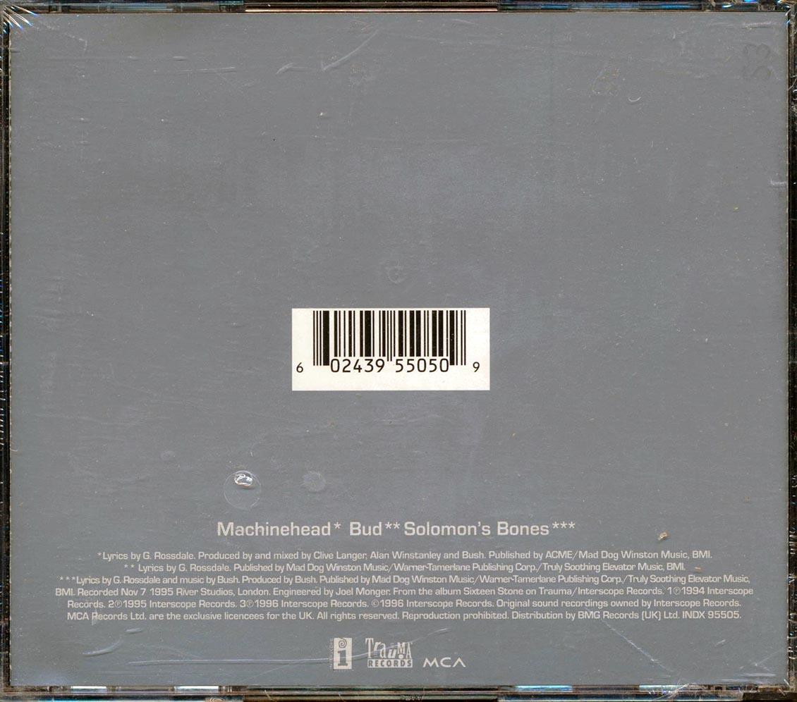 Bush - Machinehead (numbered ltd.ed.)