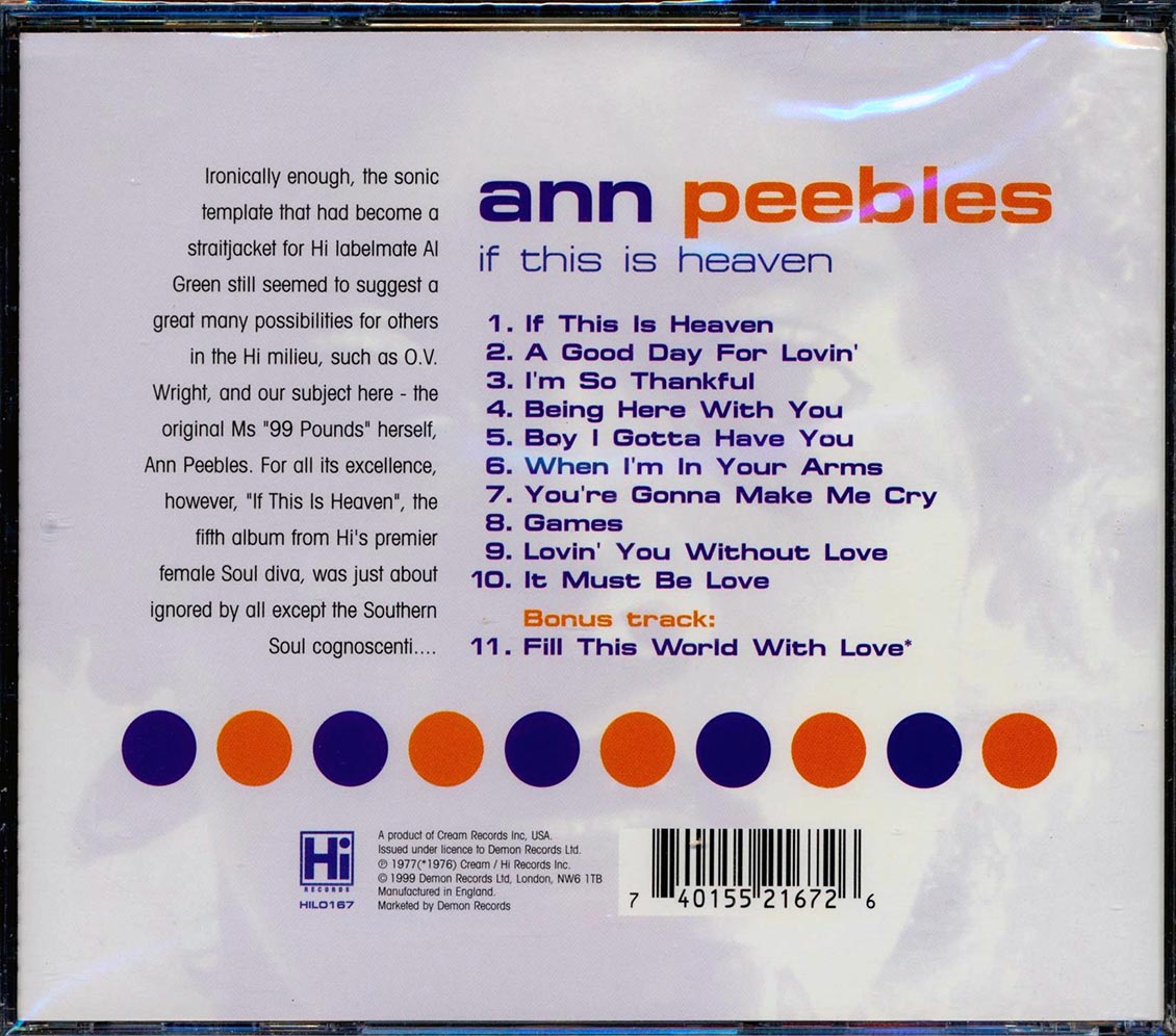 Ann Peebles - If This Is Heaven