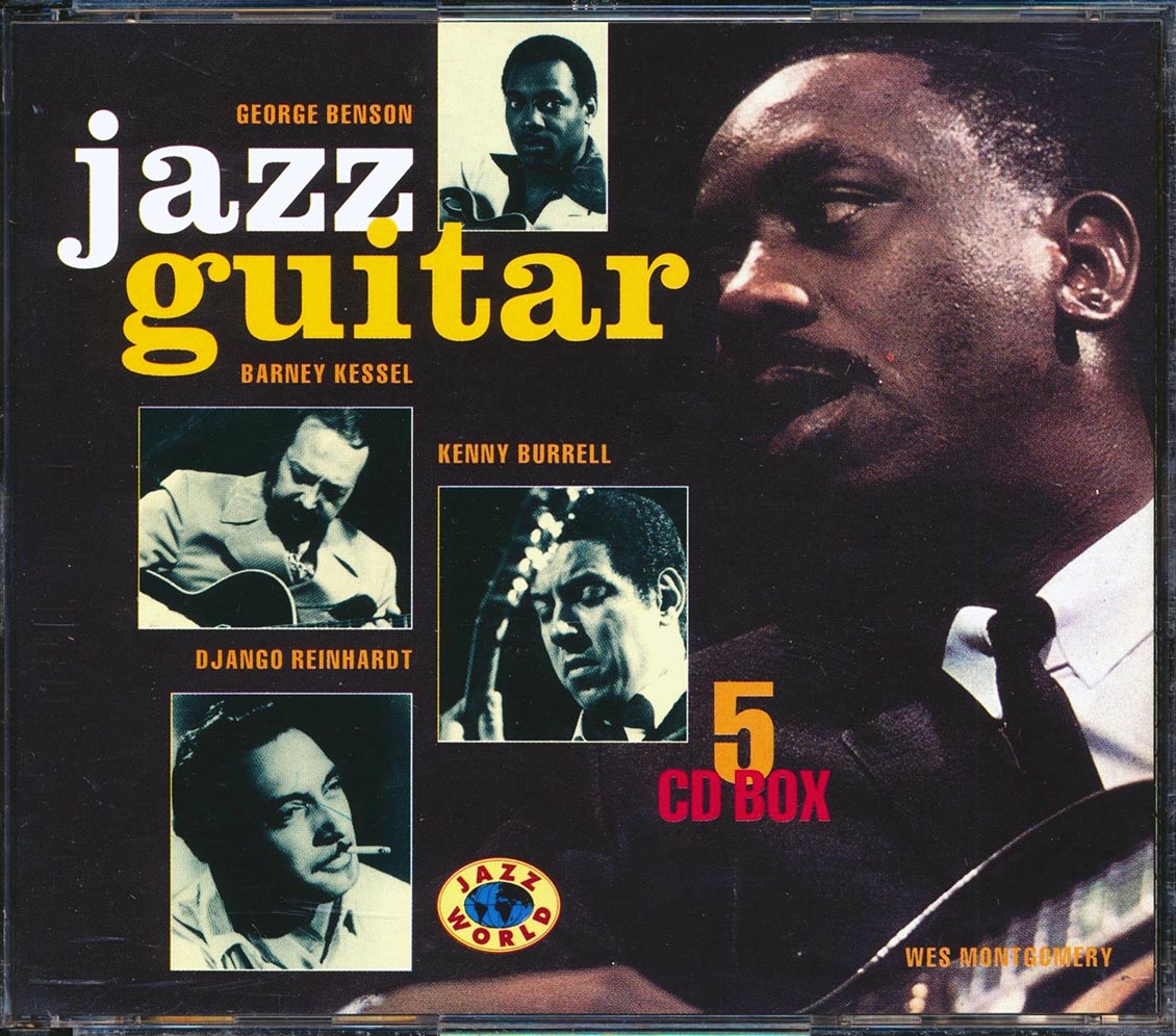 George Benson, Barney Kessel, Kenny Burrell, Django Reinhardt, Wes Montgomery - Jazz Guitar (54 tracks) (5xCD)