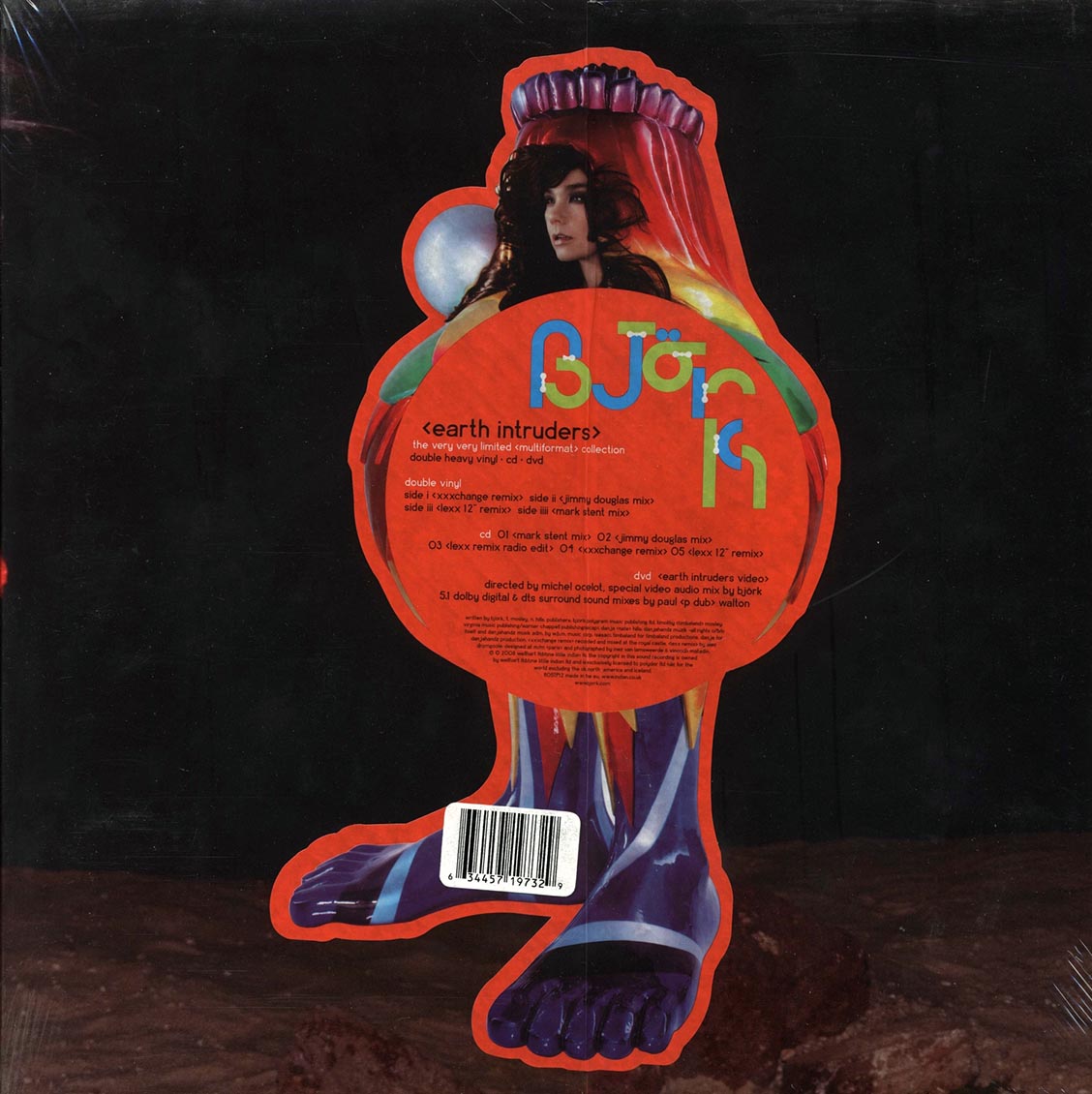 Bjork - Earth Intruders (ltd. ed.) (2xLP) (incl. CD) (incl. DVD)