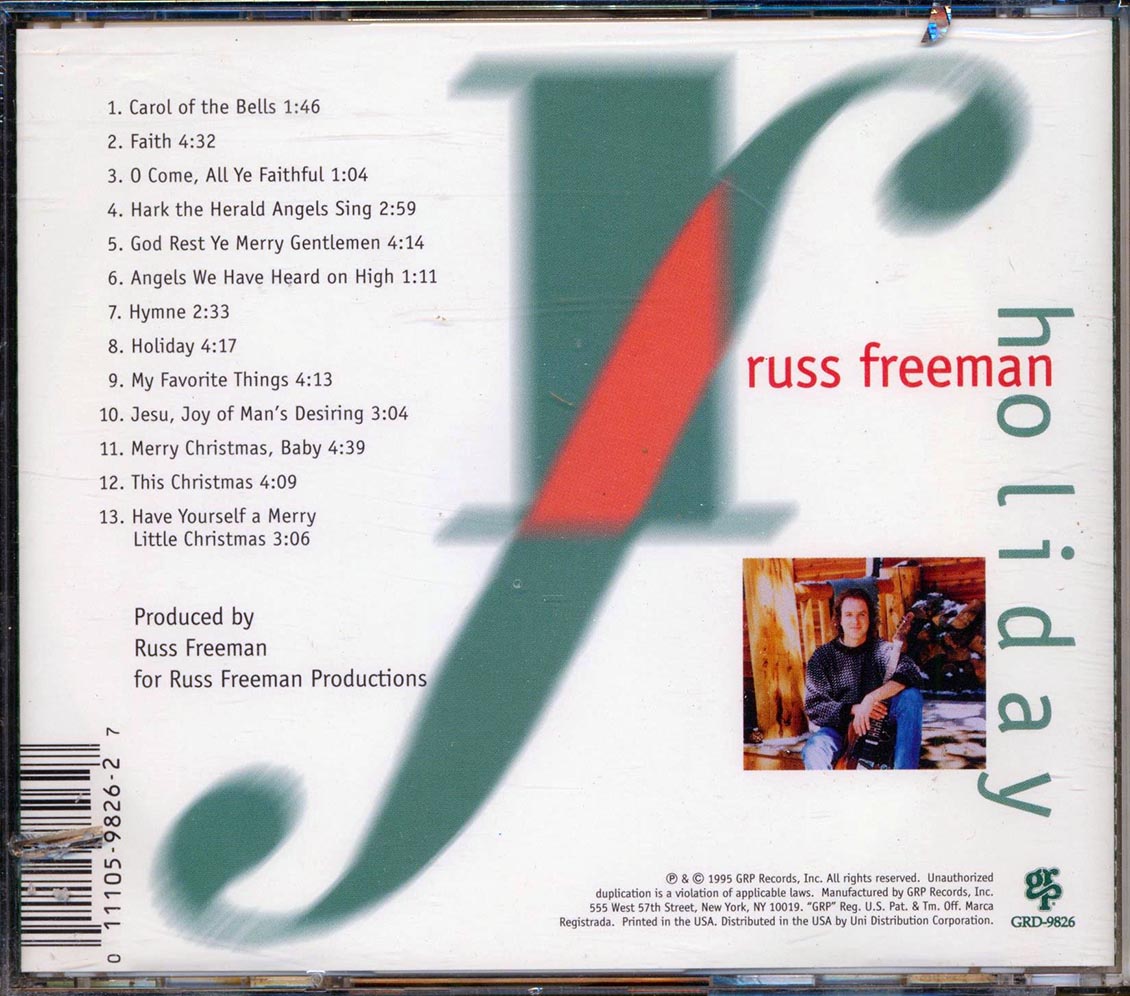 Russ Freeman - Holiday (marked/ltd stock)