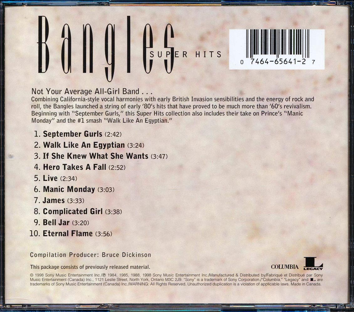 The Bangles - Super Hits