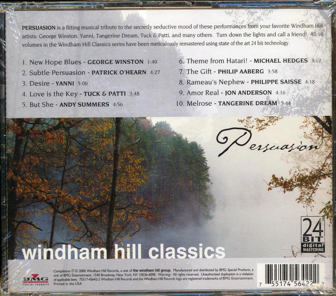 Yanni, Tangerine Dream, George Winston, Etc. - Persuasion (24-bit mastering)