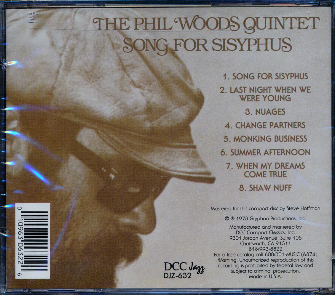The Phil Wood Quintet - Song For Sysyphus