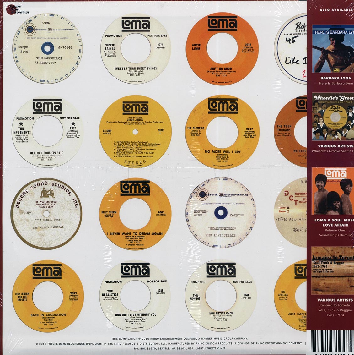 Artie Lewis, The Marvellos, The Implements, The Teen Turbans, Etc. - Loma: A Soul Music Love Affair Volume 4: Sweeter Than Sweet Things 1964-1968 (mono) (remastered)
