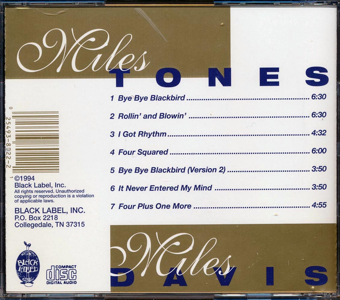 Miles Davis - Miles Tones