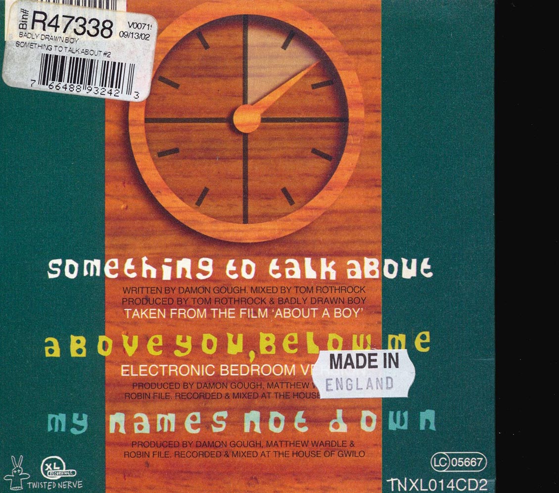 Badly Drawn Boy - Something To Talk About CD2