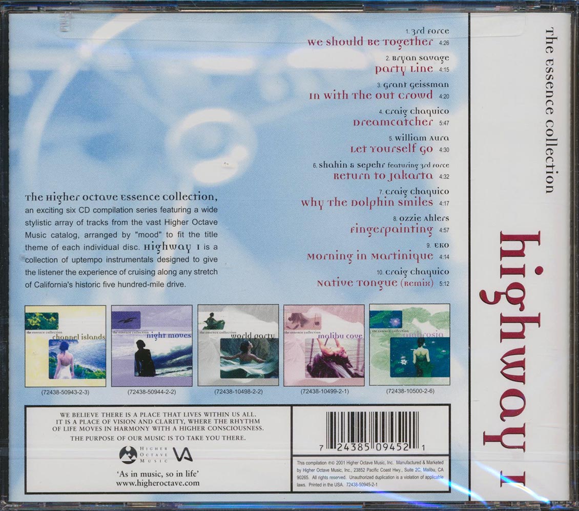 EKO, 3rd Force, Brian Savage, Craig Chaquico, Etc. - The Essence Collection: Highway 1