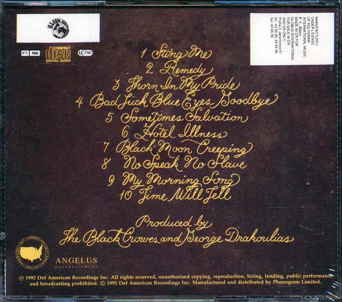 The Black Crowes - The Southern Harmony And Musical Companion