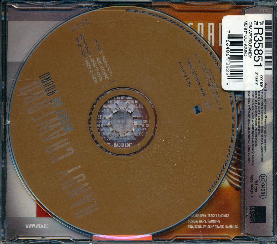 Randy Crawford - Merry Go Round (Maxi Single, 4 Tracks)