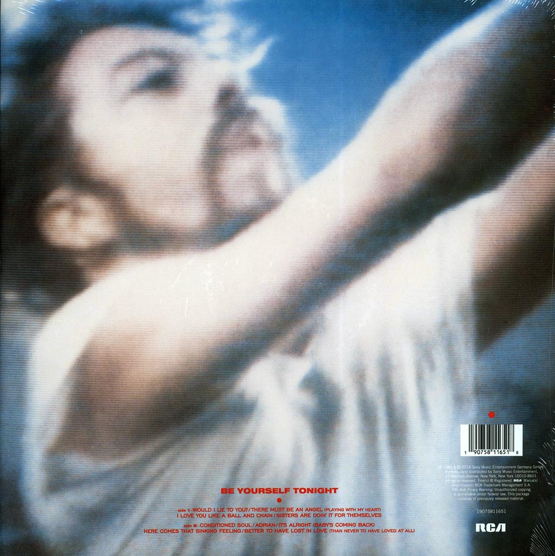Eurythmics - Be Yourself Tonight (Germany Press) (incl. wav) (incl. mp3) (180g)