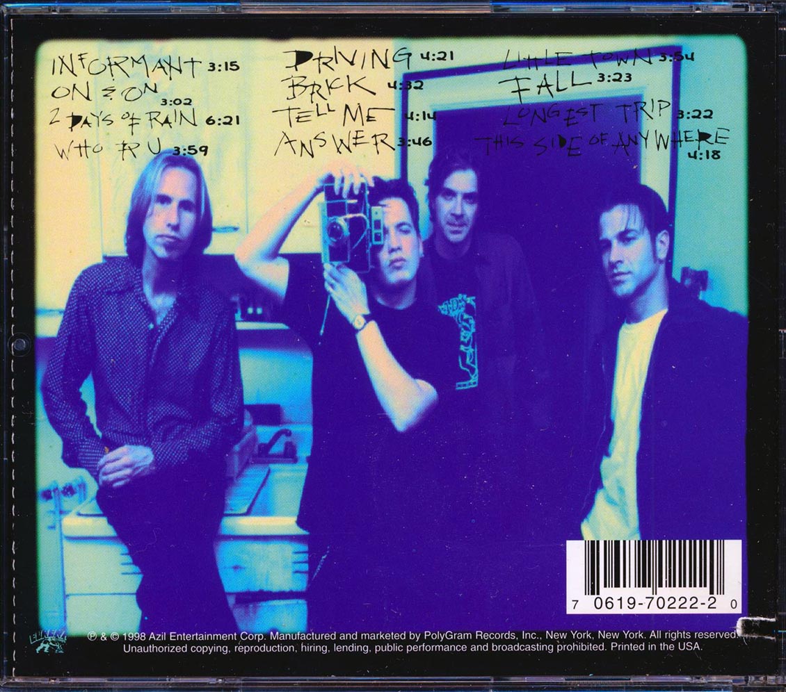 Outcry - This Side Of Anywhere (marked/ltd stock)