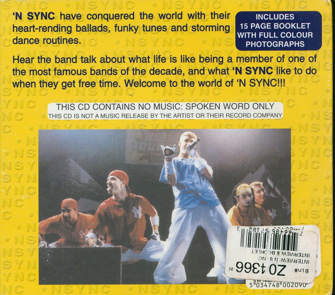 Nsync - The Interview CD (deluxe 3-fold digipak)