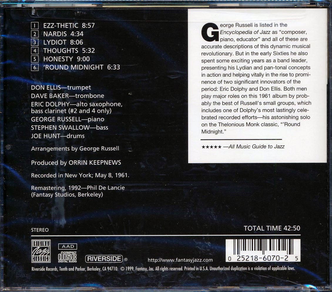 George Russell Sextet - Ezz-Thetics (remastered)