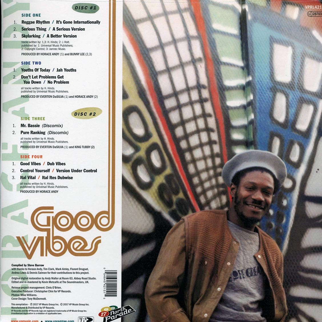 Horace Andy - Good Vibes (2xLP) (remastered)
